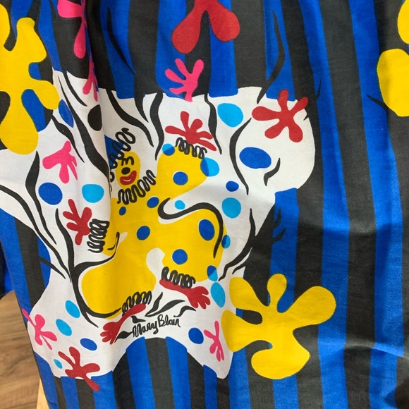 Swing Dress Mary Blair Clown Border Print - Picture 3 of 6